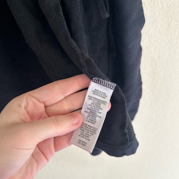 Y2K Juicy Couture Open Front Cardigan Women’s Size Medium Adjustable Tie Cotton - Picture 9 of 10